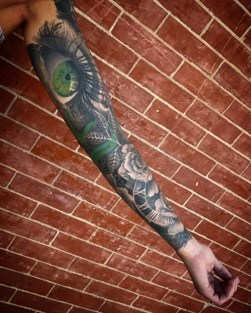 Realistic tattoo sleeve made in philadelphia
